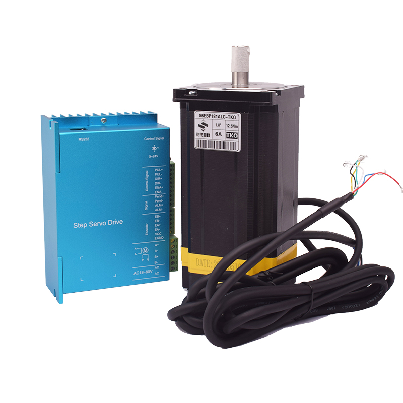 Stepper Motor Nema 34 Closed Loop - Hibrit Step Motor Kiti CNC 4
