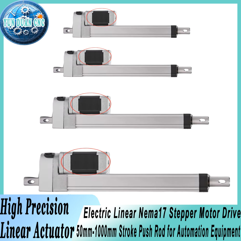 Linear Actuator Electric 1000Mm - Yüksek Hassasiyetli Lineer Aktüatör Elektrikli Lineer