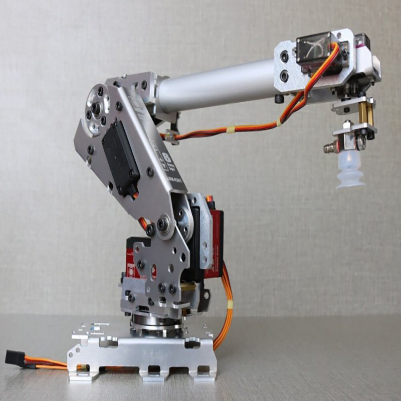 Robotic Arm Kit Arduino - 7 DOF Büyük Emiş Gücüne Sahip