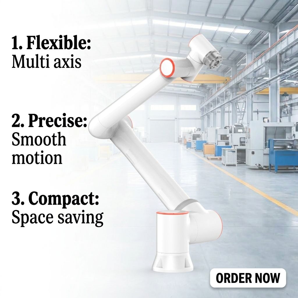 Robotic Arm 6 Axis Desktop - 6 Eksenli FR Cobot Robot Kolu
