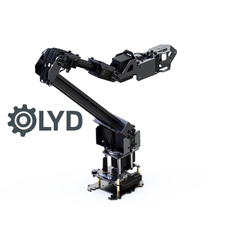 Robot Arm 5 Dof Servo - Yapay Zeka Robotik Projesi Kablosuz Kontrol