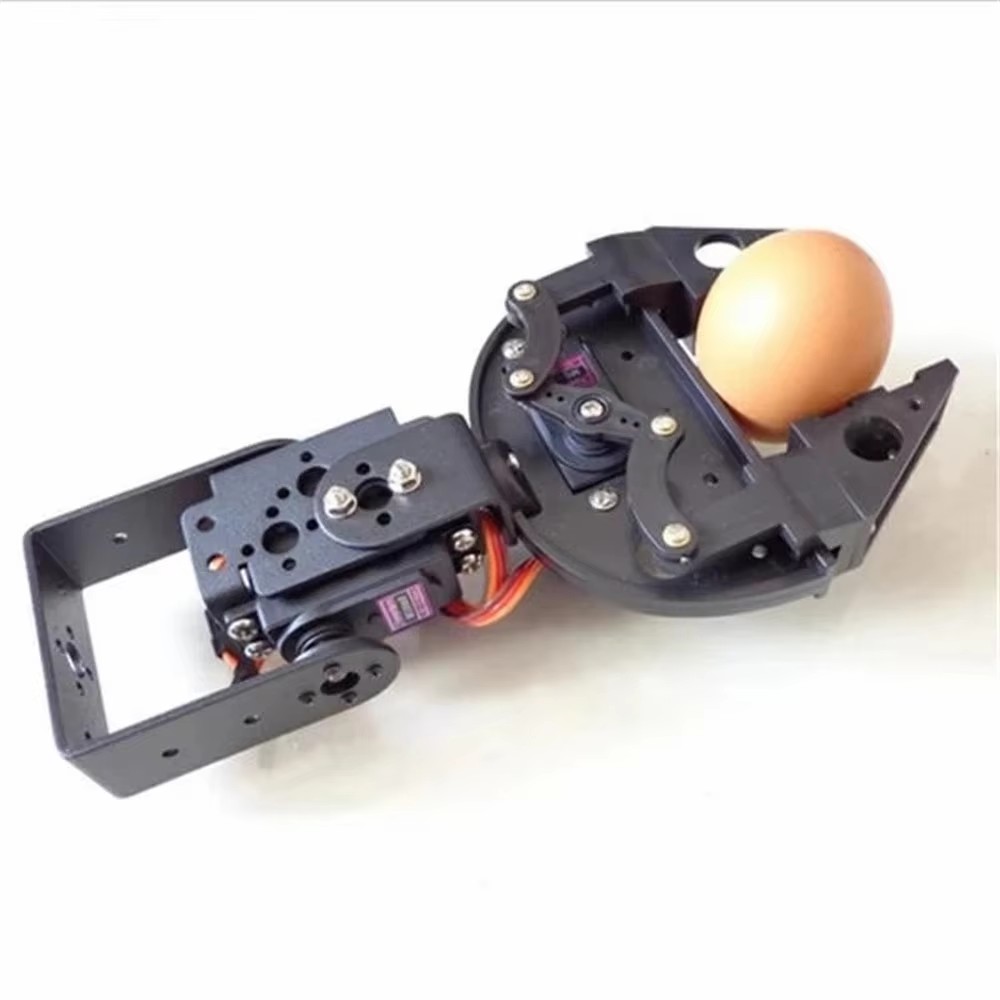 Robotic Arm Kit Arduino - Yeni Robot Kelepçe Tutucu Servo Braketi