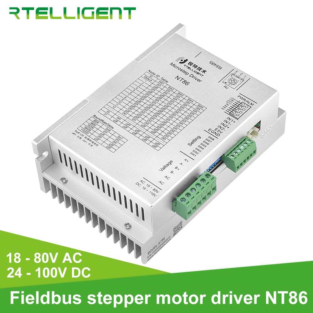 Stepper Motor Nema 34 Closed Loop - Rtelligent 2 3 Fazlı Nema 34