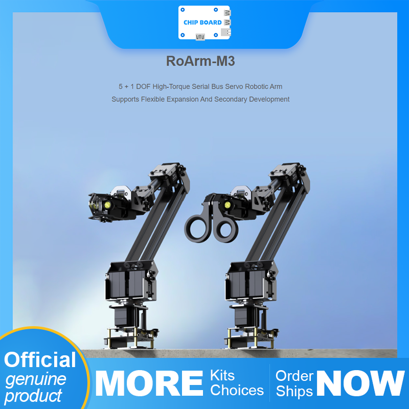 Robot Arm 5 Dof Servo - Waveshare 5 + 1 DOF Yüksek