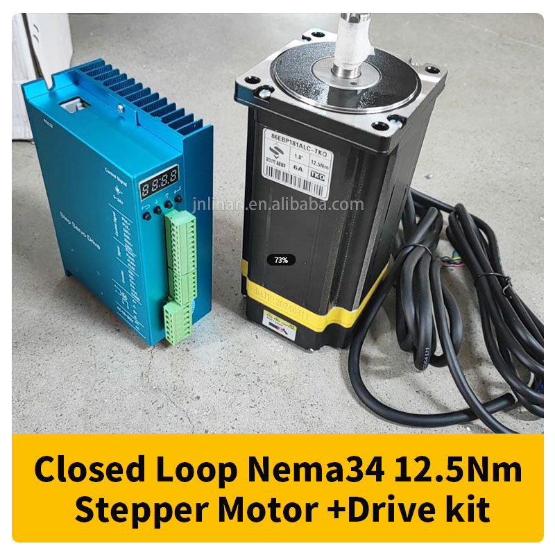 Hibrit Step Motor Kiti CNC 4 E - Stepper Motor Nema 34 Closed Loop incelemesi ve fiyatı