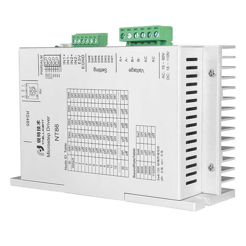 2 Fazlı Nema 34 NT86 18-80V RS - Stepper Motor Nema 34 Closed Loop incelemesi ve fiyatı