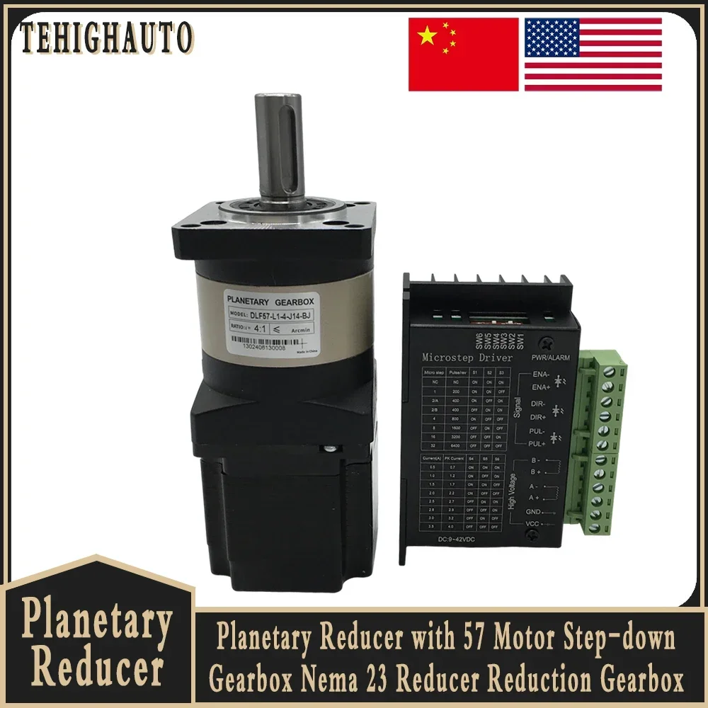 Planet Şanzıman 57 Motor TB660 - Planetary Gearbox Nema 23 incelemesi ve fiyatı
