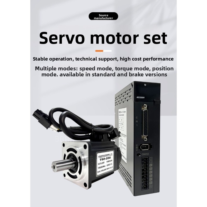 Servo Motor Sürücü Kiti 200W 4 - Servo Motor 750W Ac Driver incelemesi ve fiyatı