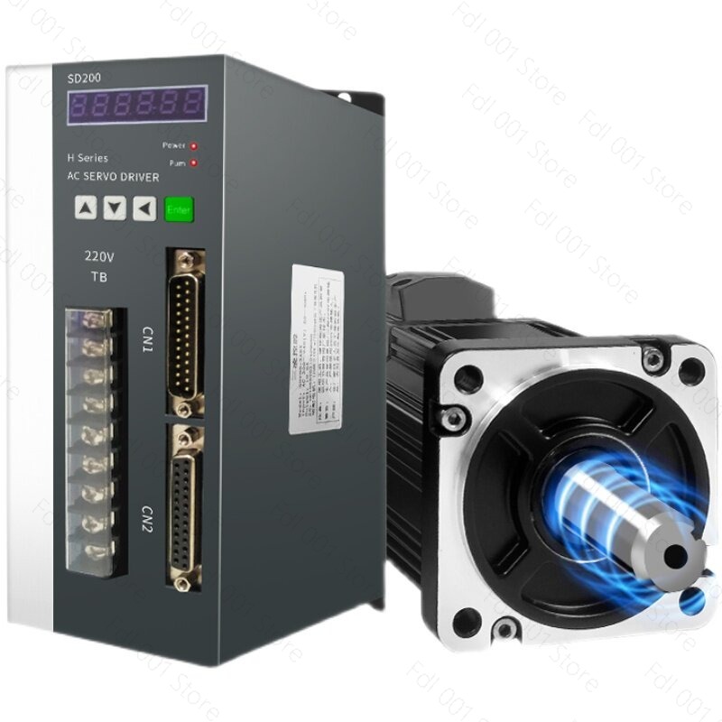 60/80/110/130 servo motor seti - Servo Motor 750W Ac Driver incelemesi ve fiyatı