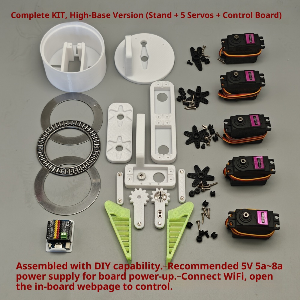 MG996R 5 eksenli 5 servo 4-DOF - Robot Arm 5 Dof Servo incelemesi ve fiyatı