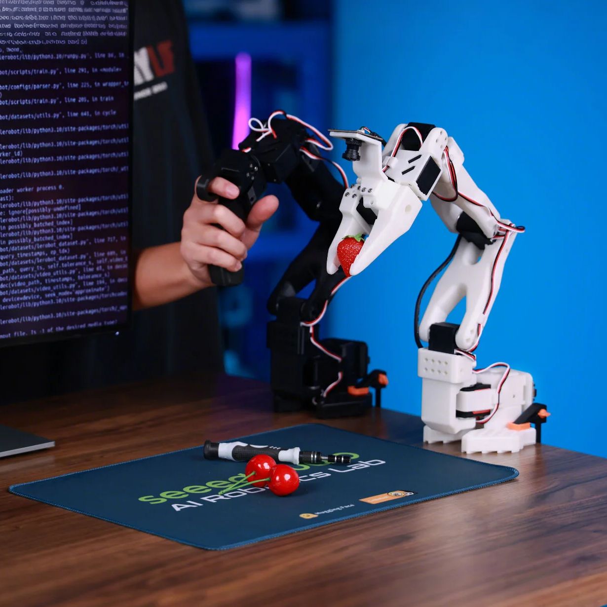 AI Kol Servo Motor Kiti Taklit - Robot Arm Teach Pendant incelemesi ve fiyatı