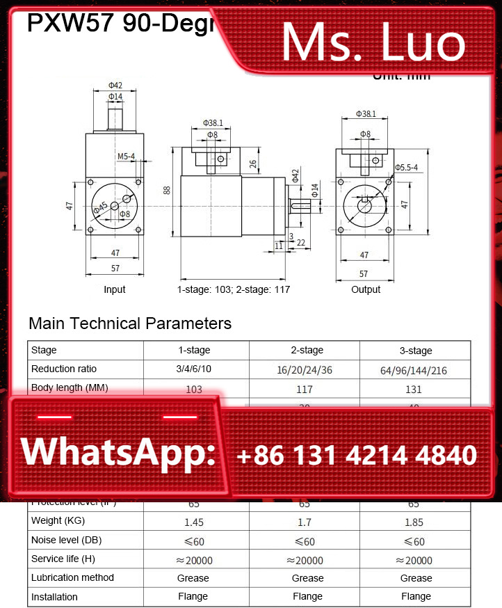 PXW57 90 Derece Planet Redüktö - Planetary Gearbox Nema 23 incelemesi ve fiyatı