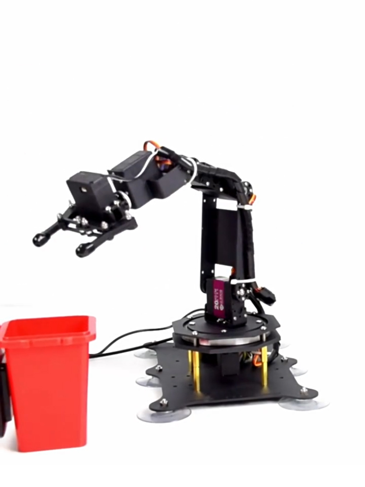 6 DOF Robotik Kol, Metal Pençe - Robotic Arm Kit Arduino incelemesi ve fiyatı